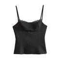 Leopard Print Sling Women Sexy Tube Top Sleeveless Backless Lace Slim Tanks Tops - MERGE.DAY.1.FREESTYLE