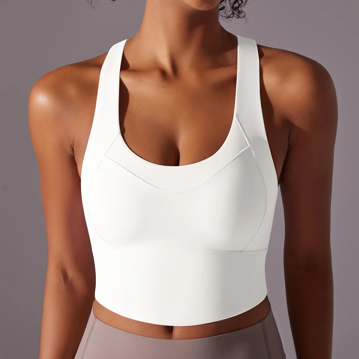 Nylon Sexy Women's Sports Bra Top Women Tight Elastic Gym Sport Yoga Bras - MERGE.DAY.1.FREESTYLE