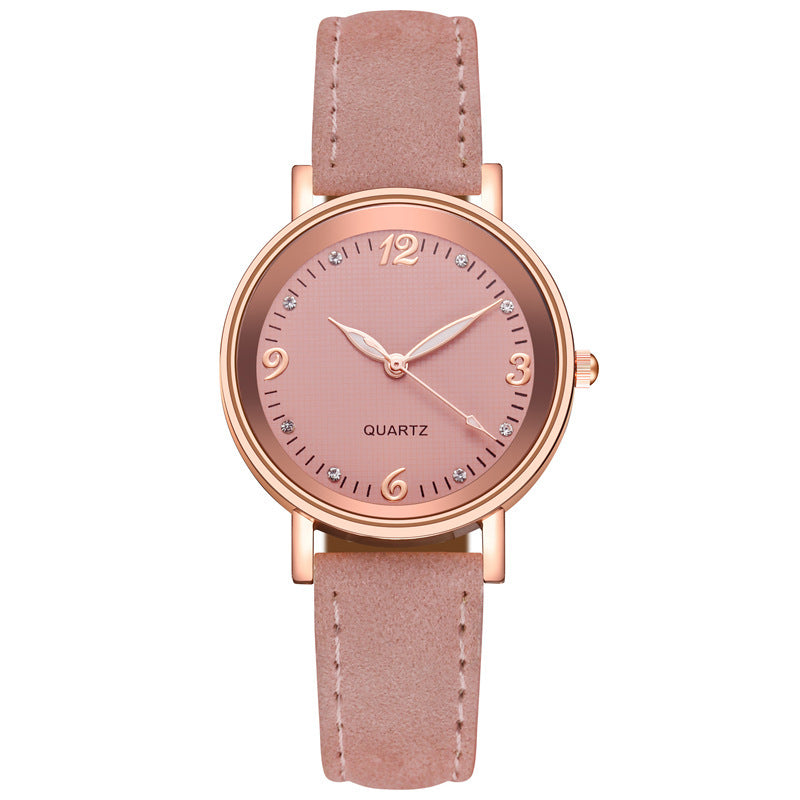 Luminous Watches for Women with Leather Straps and Casual Wear - MERGE.DAY.1.FREESTYLE
