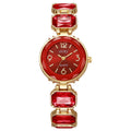 Women’s Gold Bracelet Quartz Watch with Black Crystal Dial - MERGE.DAY.1.FREESTYLE