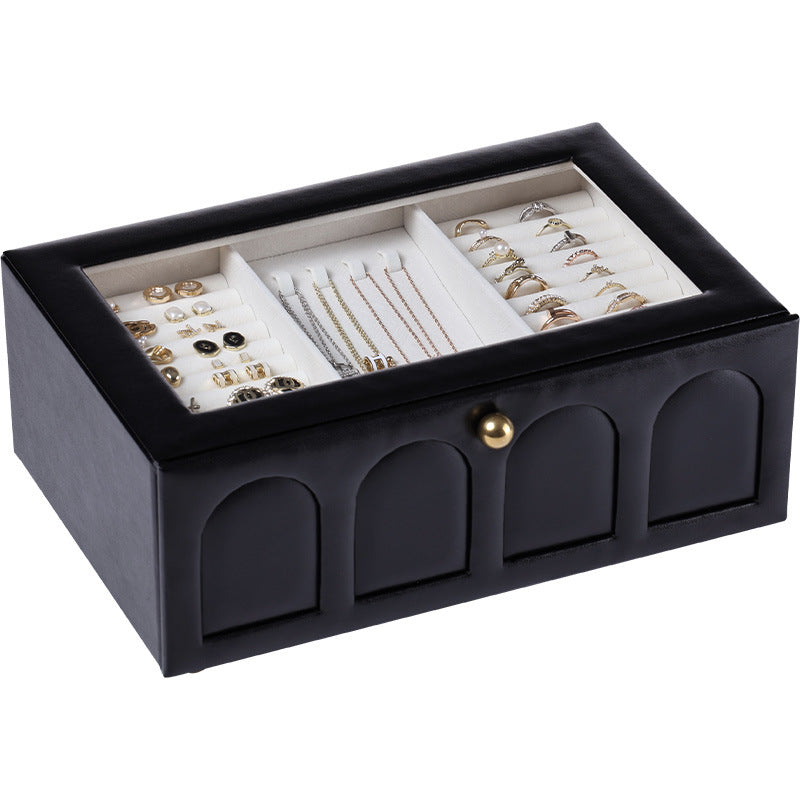 European and American high-end flip three-layer jewelry box - MERGE.DAY.1.FREESTYLE