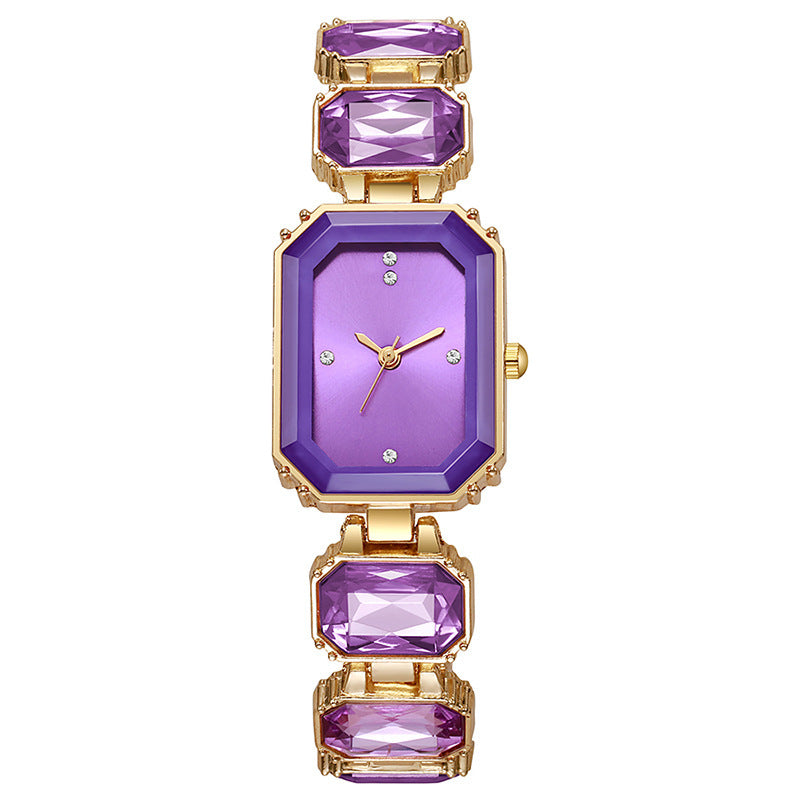 High-value rock candy full diamond watch with great elegance - MERGE.DAY.1.FREESTYLE