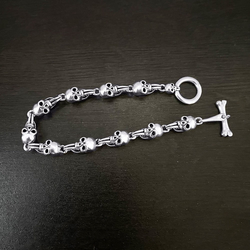 Retro and trendy skull bracelet - MERGE.DAY.1.FREESTYLE