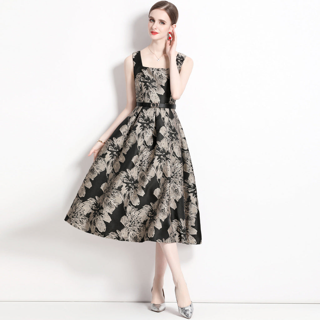 Summer sleeveless floral dress - MERGE.DAY.1.FREESTYLE