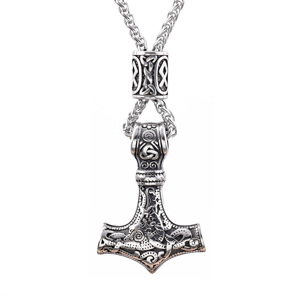 Viking mjolnir necklace - MERGE.DAY.1.FREESTYLE