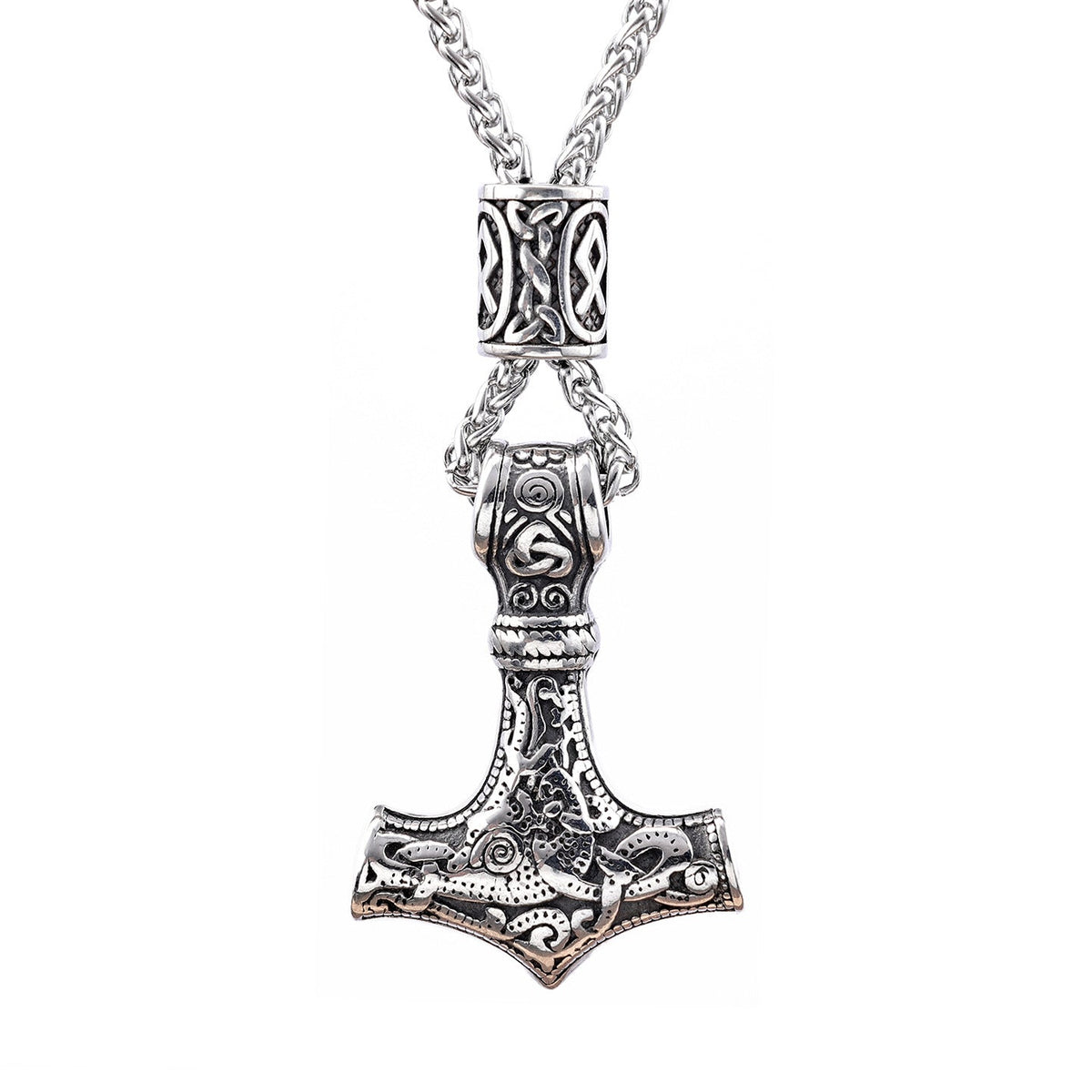 Viking mjolnir necklace - MERGE.DAY.1.FREESTYLE