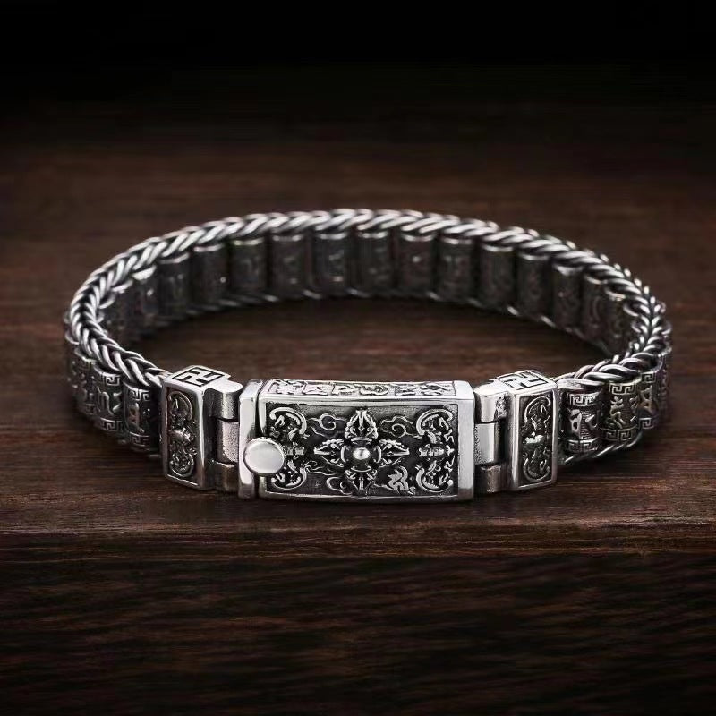 Rotating six-character mantra rotating bracelet - MERGE.DAY.1.FREESTYLE