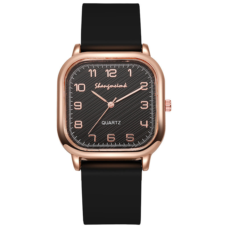 Fashionable quartz women's watch with silicone strap - MERGE.DAY.1.FREESTYLE