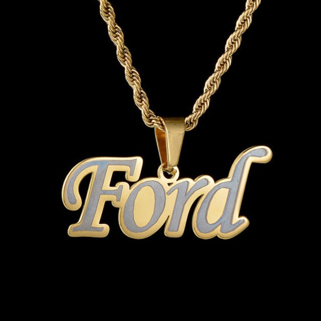 Personalized laser marking hip hop pendant - MERGE.DAY.1.FREESTYLE