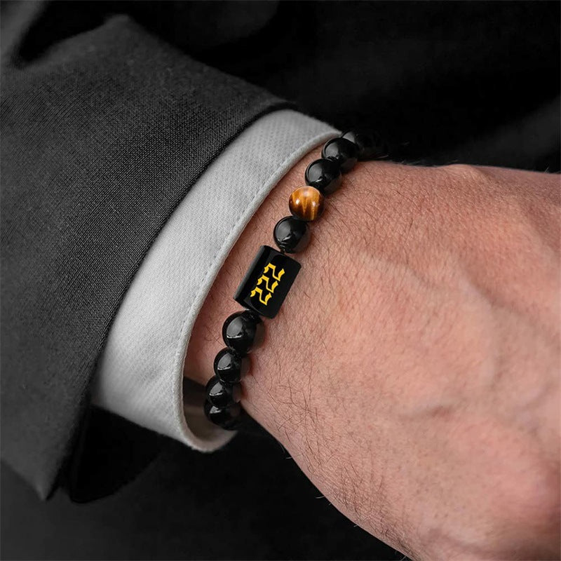 Obsidian Number 000-999 Bracelet - MERGE.DAY.1.FREESTYLE