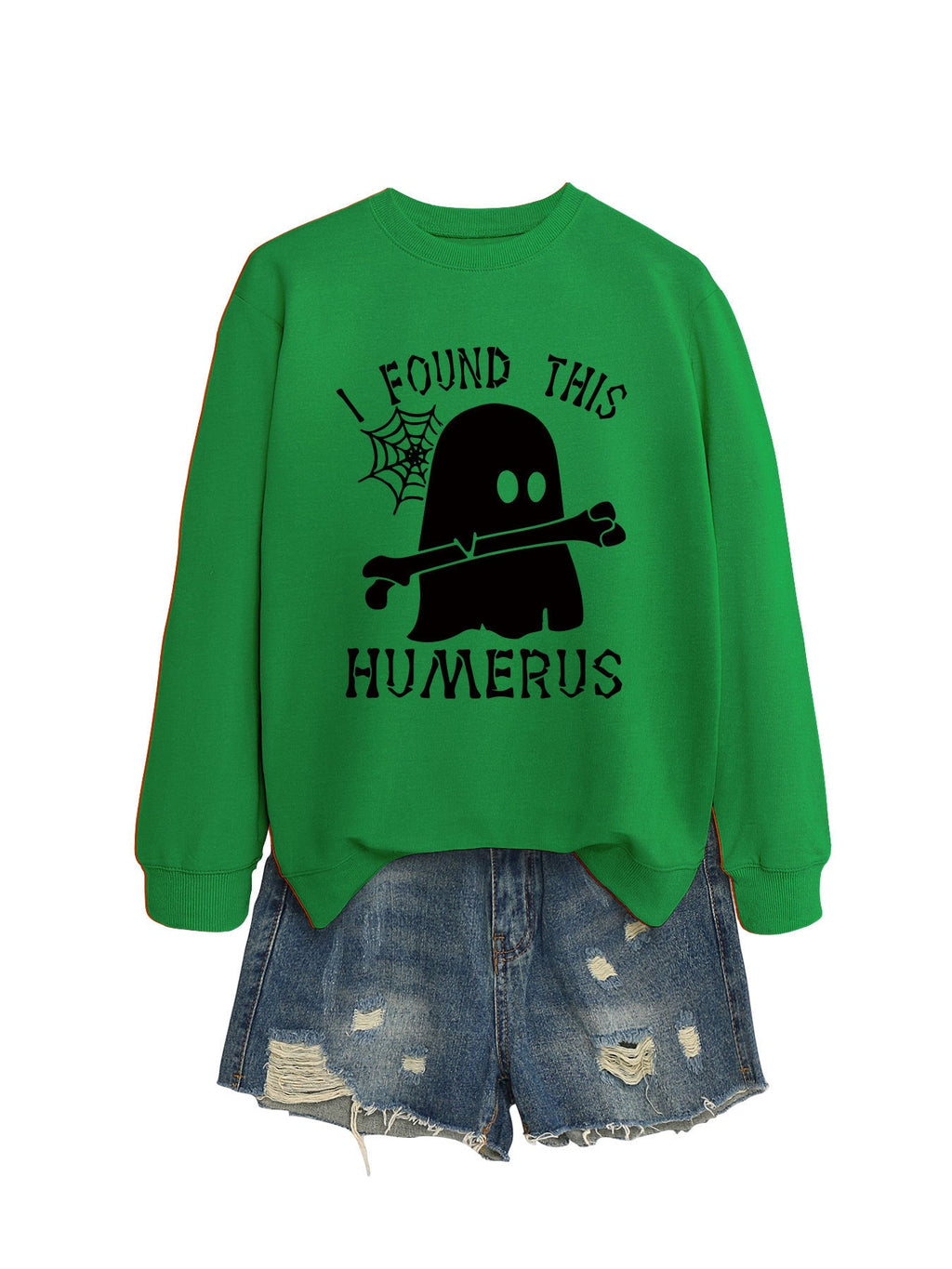 I FOUND THIS HUMERUS round neck sweatshirt - MERGE.DAY.1.FREESTYLE
