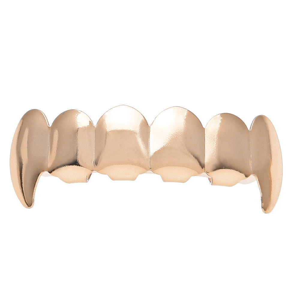 Hip-hop polished braces with gold electroplating - MERGE.DAY.1.FREESTYLE