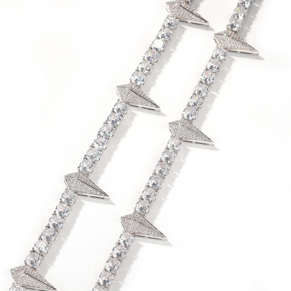 Hip-hop Black Panther zircon tennis chain - MERGE.DAY.1.FREESTYLE