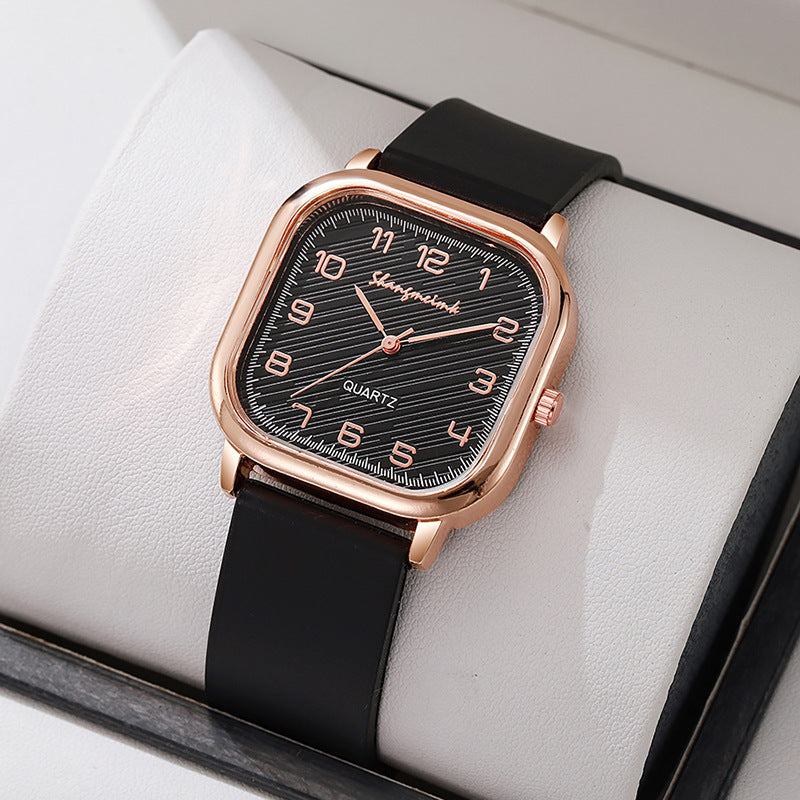 Fashionable quartz women's watch with silicone strap - MERGE.DAY.1.FREESTYLE