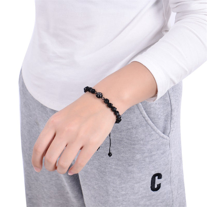 Obsidian Photo projection Customized Bracelet - MERGE.DAY.1.FREESTYLE