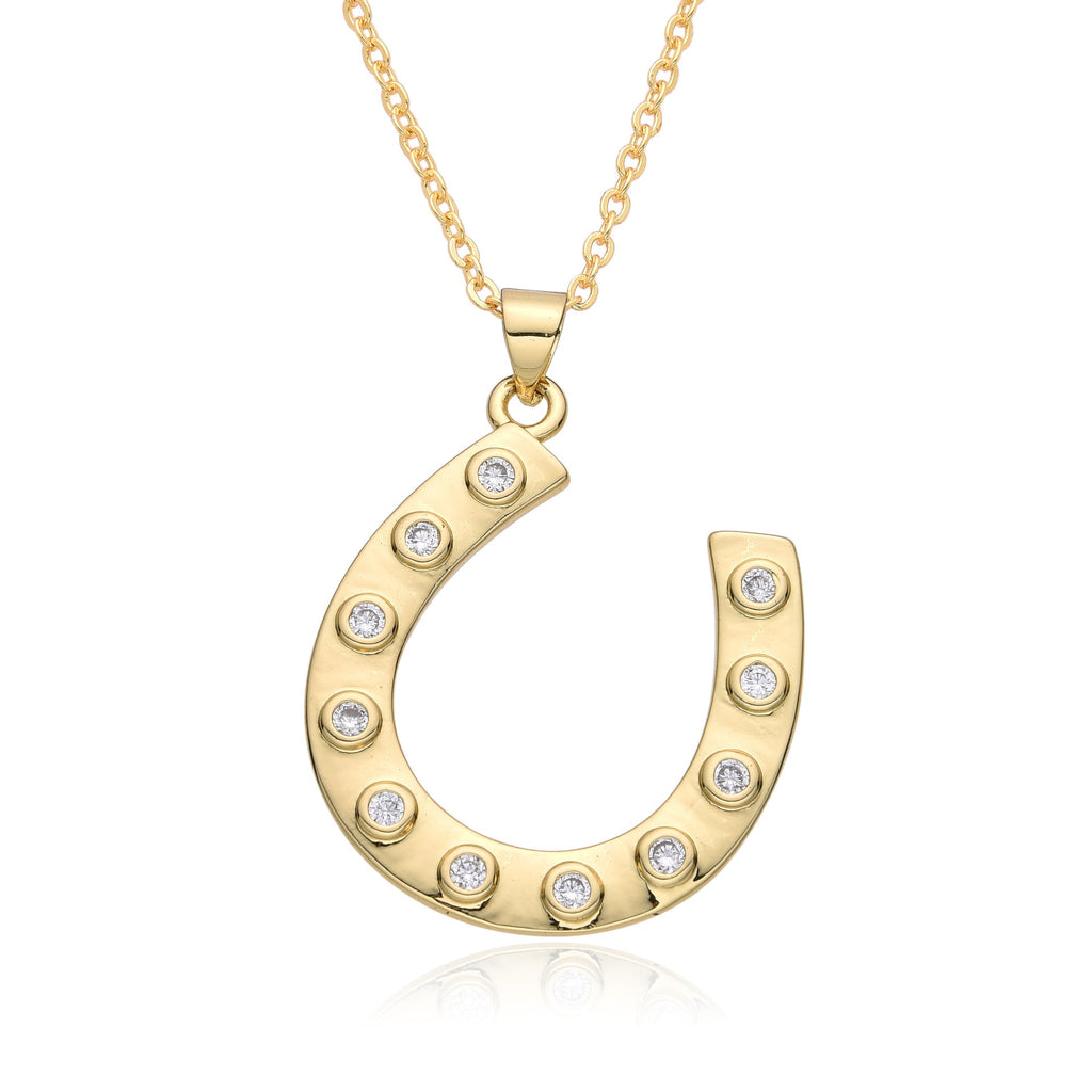 horseshoe necklace 25mm - MERGE.DAY.1.FREESTYLE