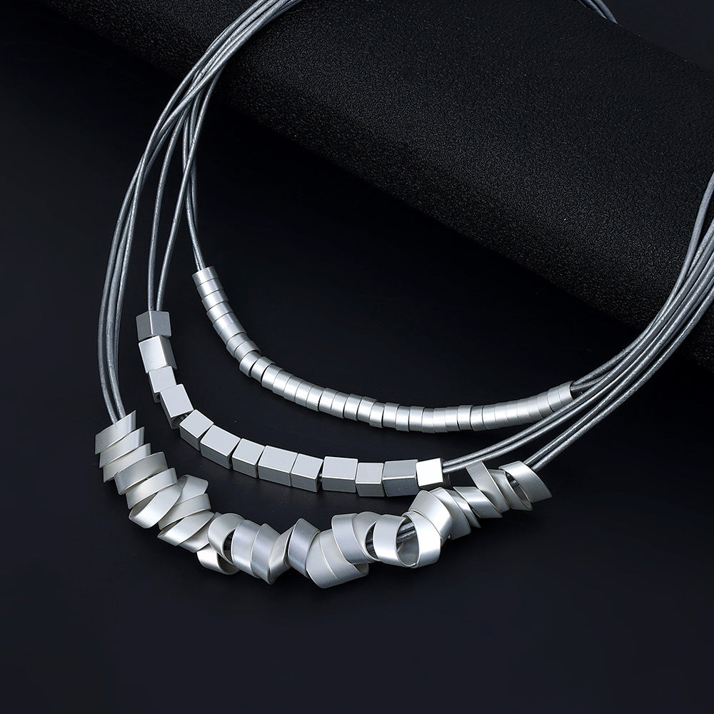 thnic Multi-Layer Clavicle Necklace - MERGE.DAY.1.FREESTYLE