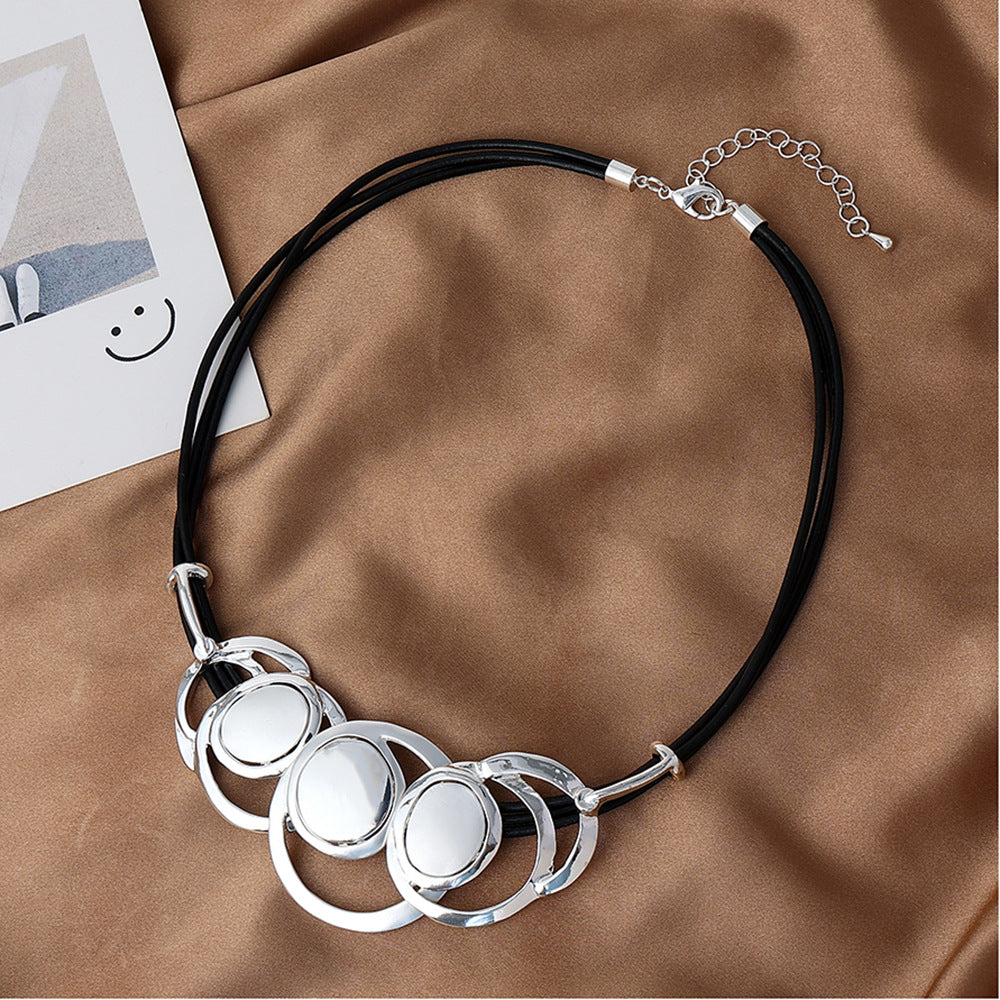 thnic Multi-Layer Clavicle Necklace - MERGE.DAY.1.FREESTYLE
