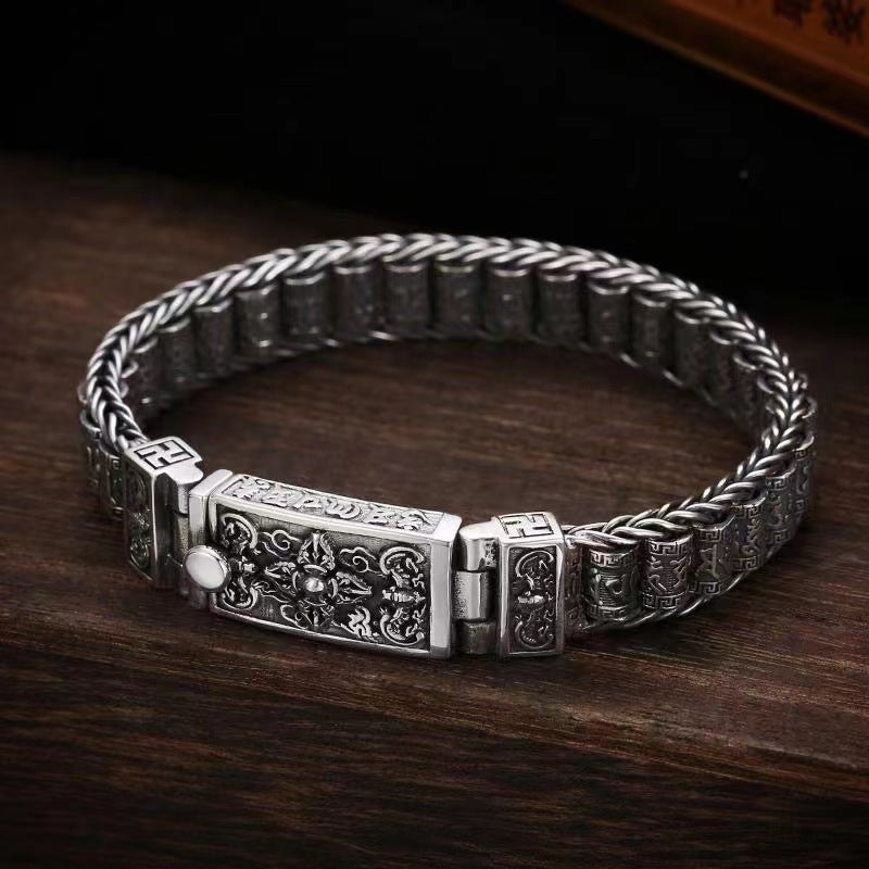 Rotating six-character mantra rotating bracelet - MERGE.DAY.1.FREESTYLE