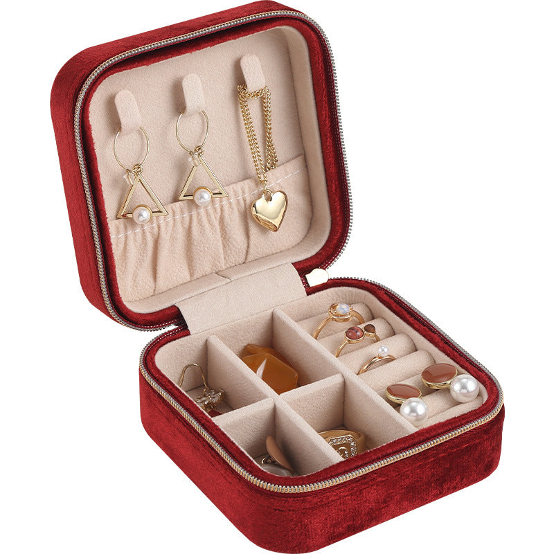 Italian velvet jewelry organiser box - MERGE.DAY.1.FREESTYLE
