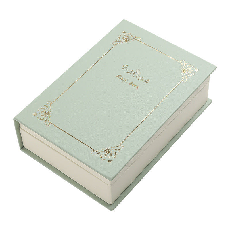 Retro PU leather flip book large-capacity jewelry organizer - MERGE.DAY.1.FREESTYLE