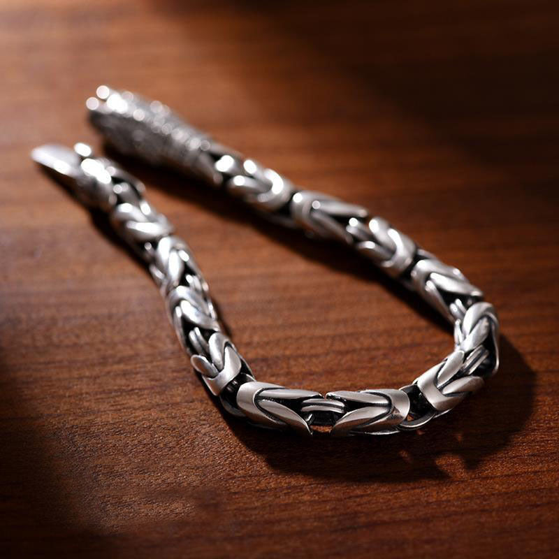Protect peace and braided vajra pestle bracelet - MERGE.DAY.1.FREESTYLE