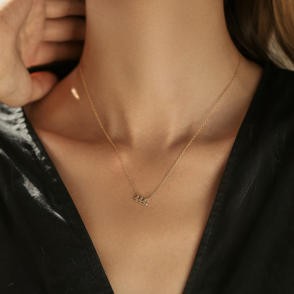 444 Diamond Necklace - MERGE.DAY.1.FREESTYLE