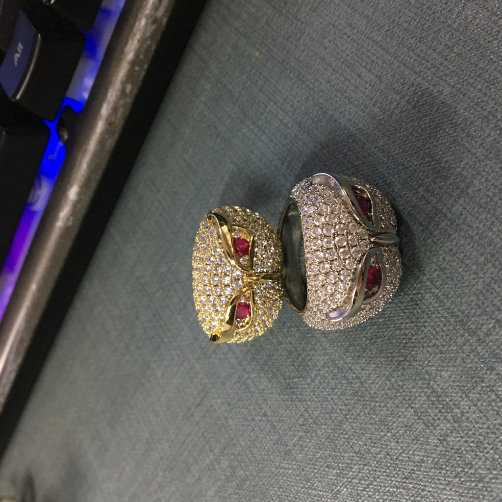 Hip-hop creative owl zircon-encrusted ring - MERGE.DAY.1.FREESTYLE