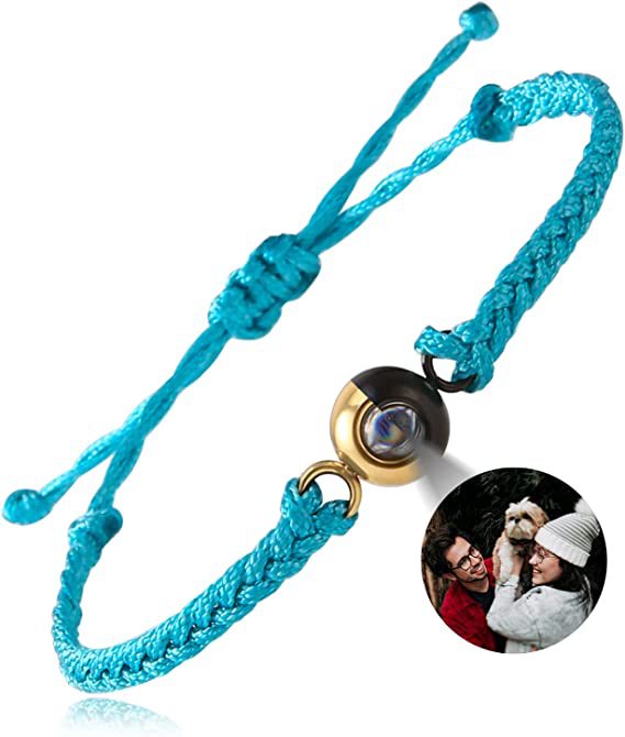 Hand-woven customized color picture personal color photo bracelet - MERGE.DAY.1.FREESTYLE