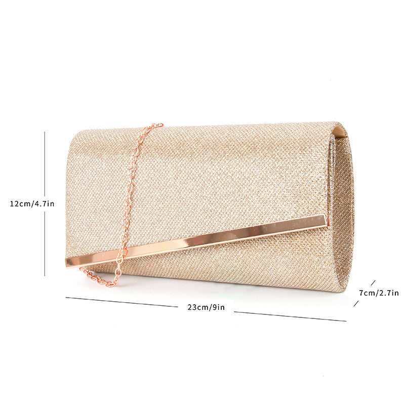 Fashion hard bag clutch metal chain bag - MERGE.DAY.1.FREESTYLE