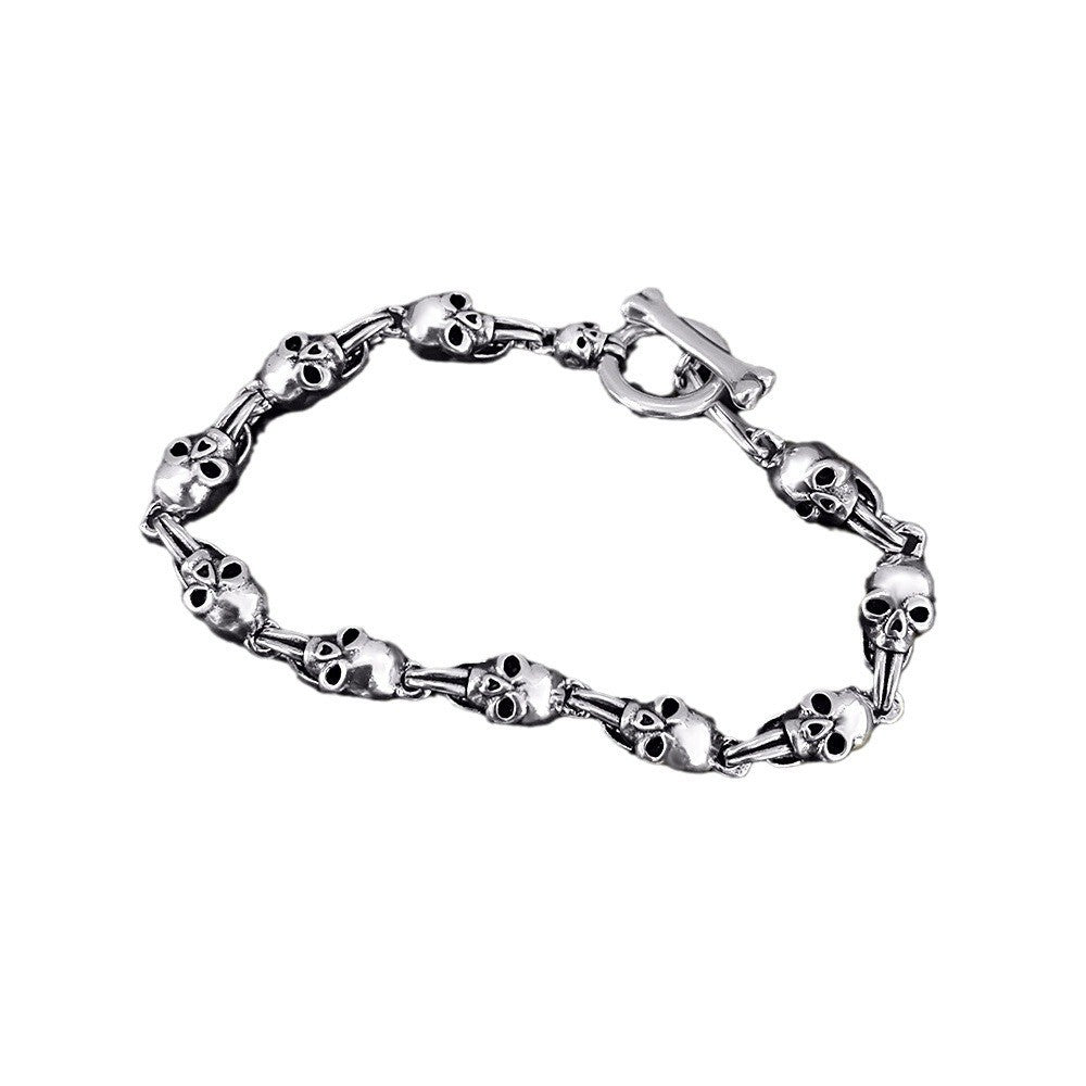 Retro and trendy skull bracelet - MERGE.DAY.1.FREESTYLE