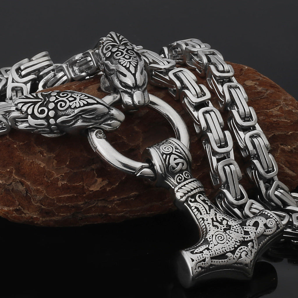 mjolnir necklace - MERGE.DAY.1.FREESTYLE