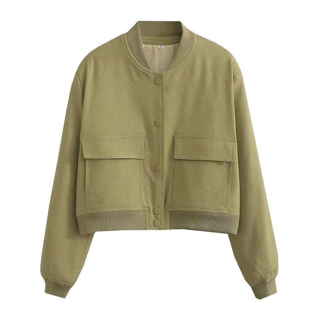 Large pocket short jacket - MERGE.DAY.1.FREESTYLE