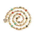 Hip-Hop Diamond-Encrusted 6mm Colored Gemstone Bracelet - MERGE.DAY.1.FREESTYLE