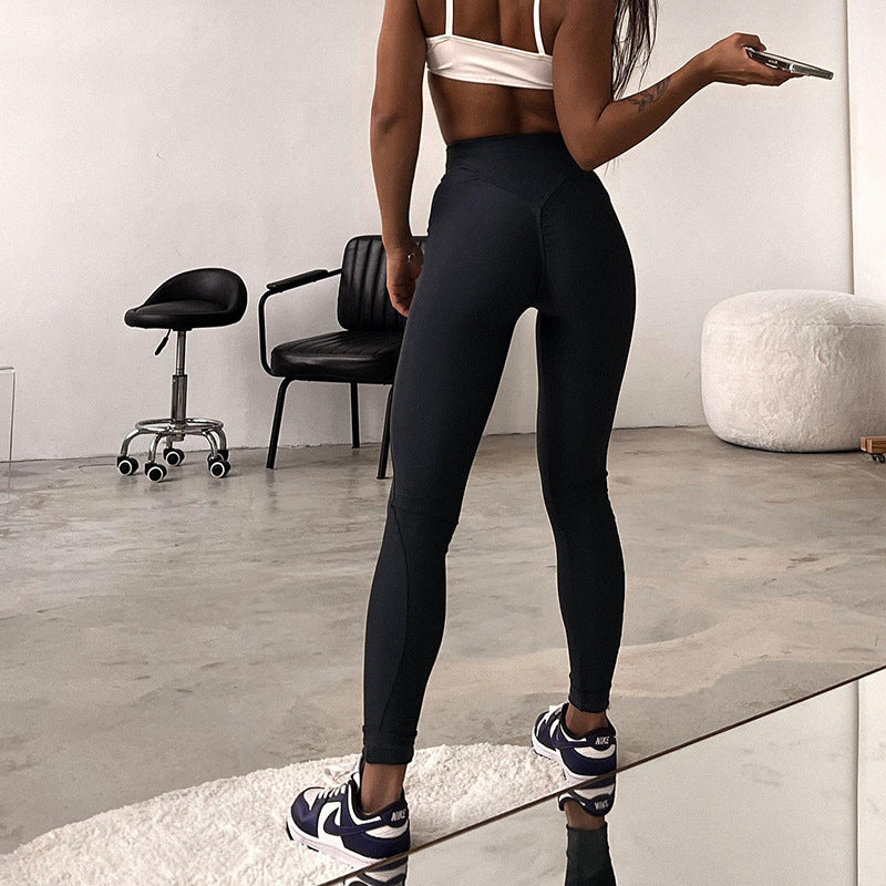 Knitted High Waist Skinny Shark Pants - MERGE.DAY.1.FREESTYLE