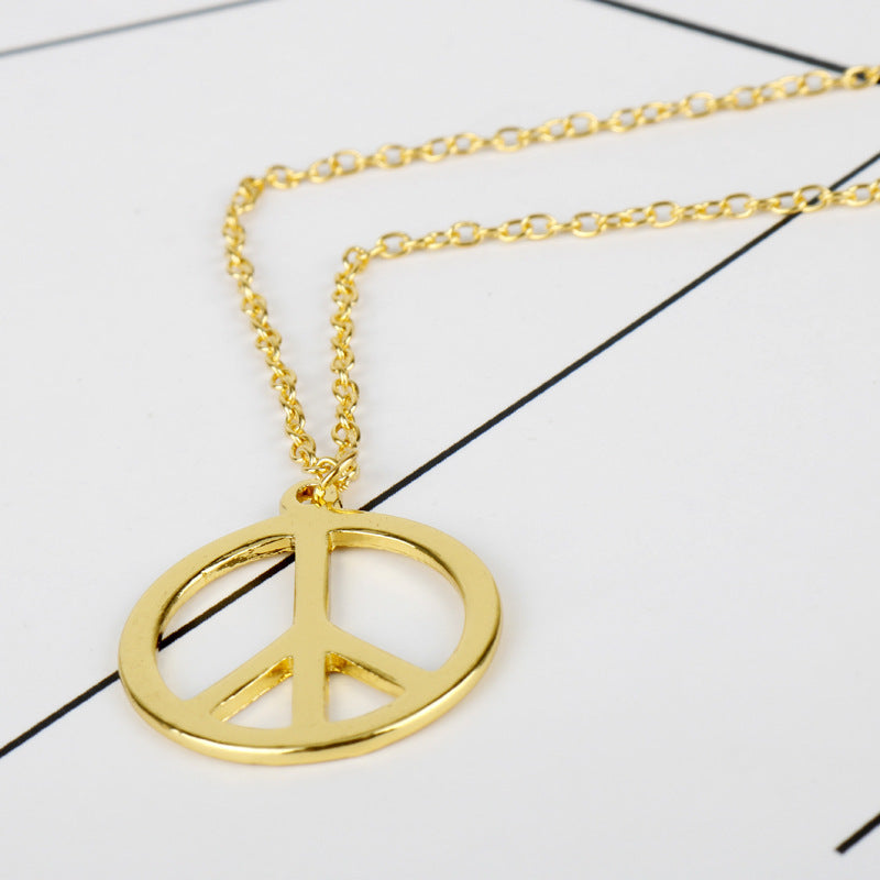 peace sign necklace - MERGE.DAY.1.FREESTYLE