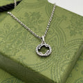 Double G necklace elf couple pendant - MERGE.DAY.1.FREESTYLE