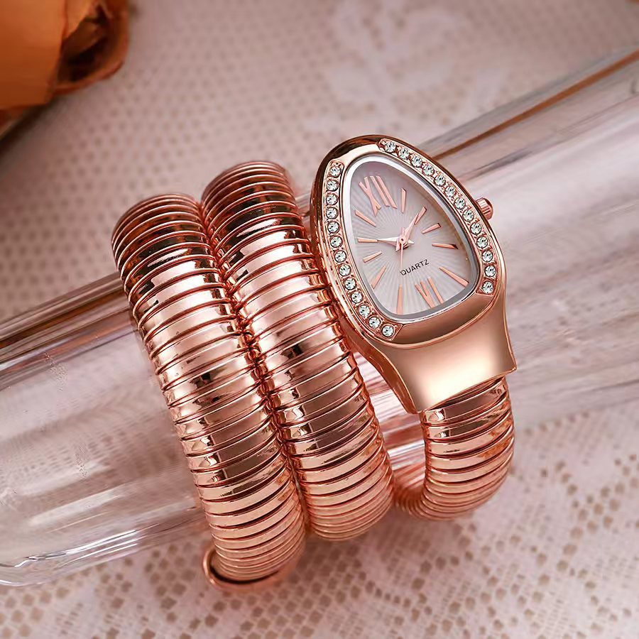 Snake-shaped watch, fashionable women's bracelet watch - MERGE.DAY.1.FREESTYLE