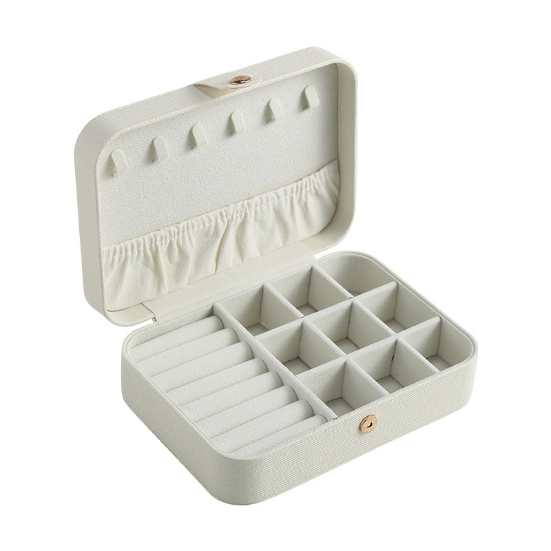 Nine-grid multifunctional portable jewelry box - MERGE.DAY.1.FREESTYLE