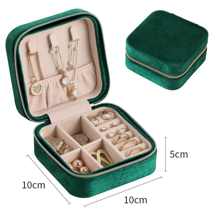Italian velvet jewelry organiser box - MERGE.DAY.1.FREESTYLE