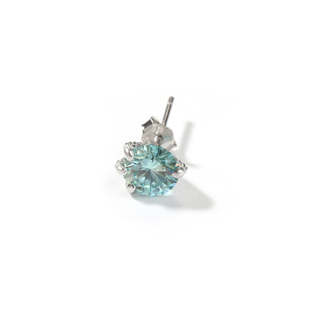 S925 silver moissanite dragon claw earrings - MERGE.DAY.1.FREESTYLE