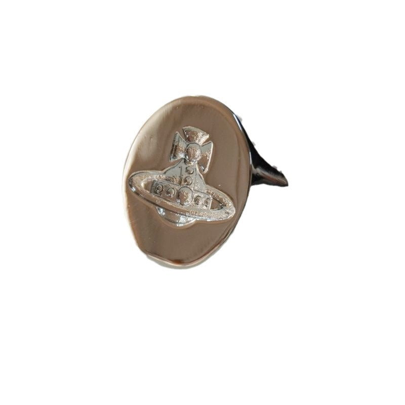 Concave Planet Oval Ring - MERGE.DAY.1.FREESTYLE