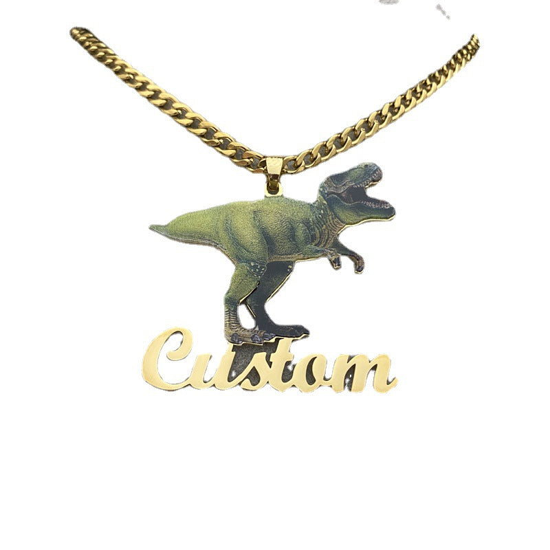 Custom Photo Necklace Picture Pendant Name Memory Jewelry - MERGE.DAY.1.FREESTYLE