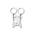 Heart engraved handle keychain Valentine's Day gift - MERGE.DAY.1.FREESTYLE