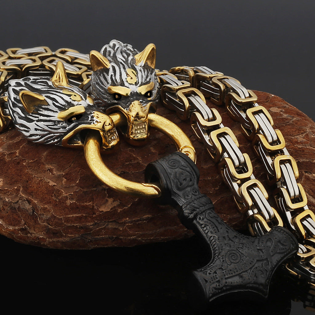 mjolnir necklace - MERGE.DAY.1.FREESTYLE