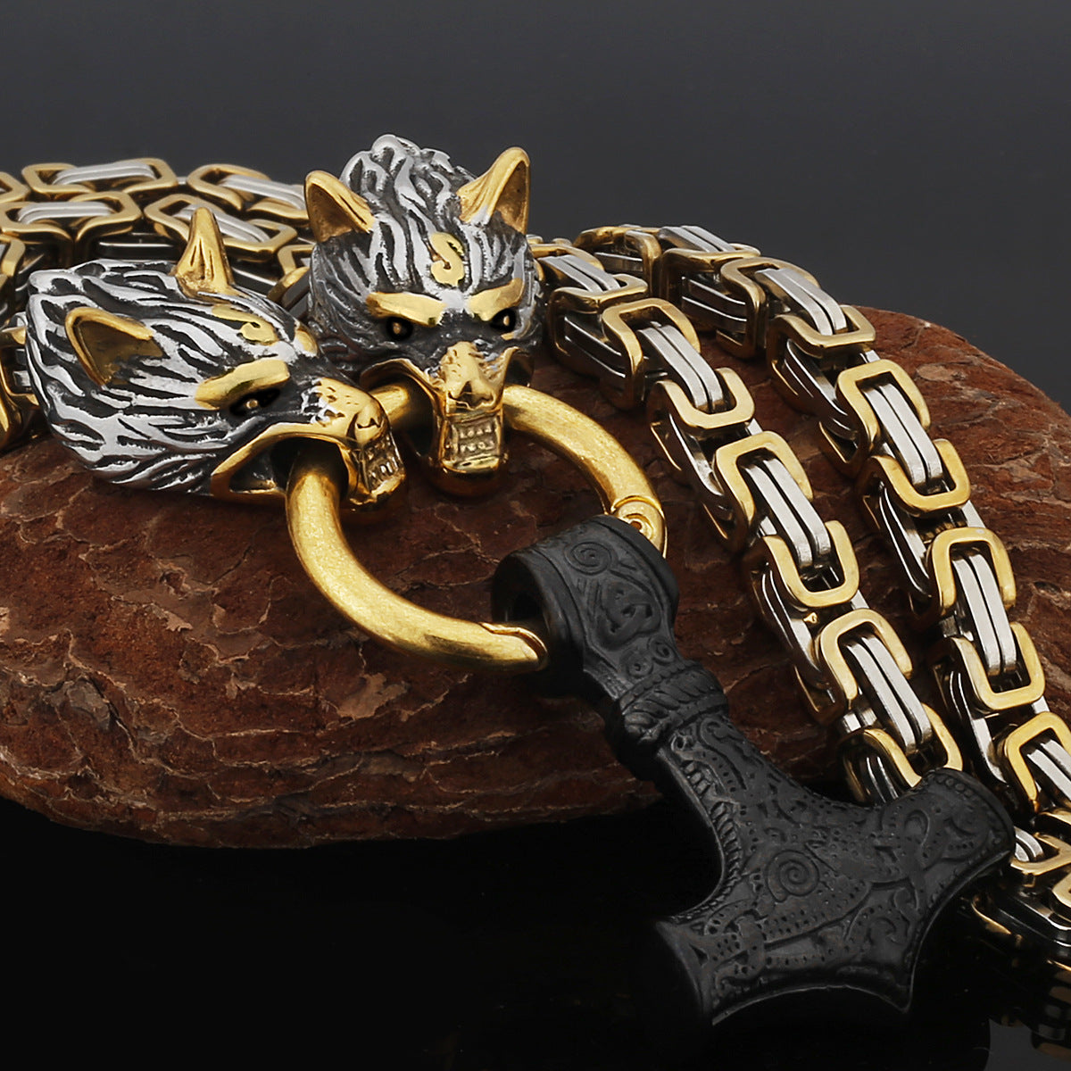 mjolnir necklace - MERGE.DAY.1.FREESTYLE