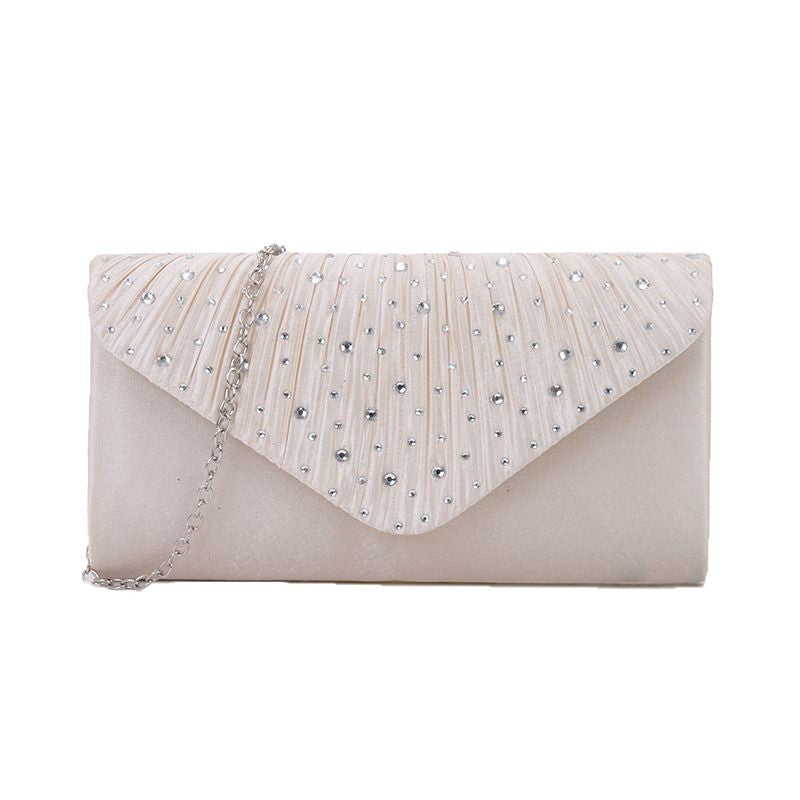 Japanese clutch pleated diamond crossbody bag - MERGE.DAY.1.FREESTYLE