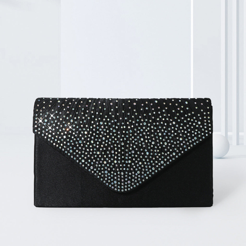 Colorful hot diamond black clutch - MERGE.DAY.1.FREESTYLE