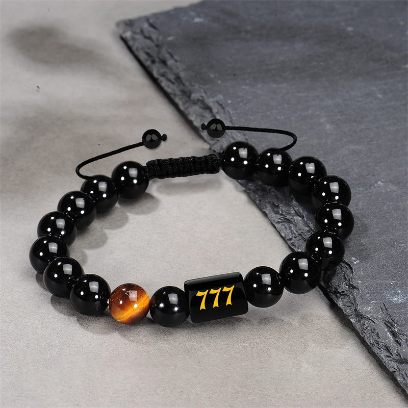 Obsidian Number 000-999 Bracelet - MERGE.DAY.1.FREESTYLE