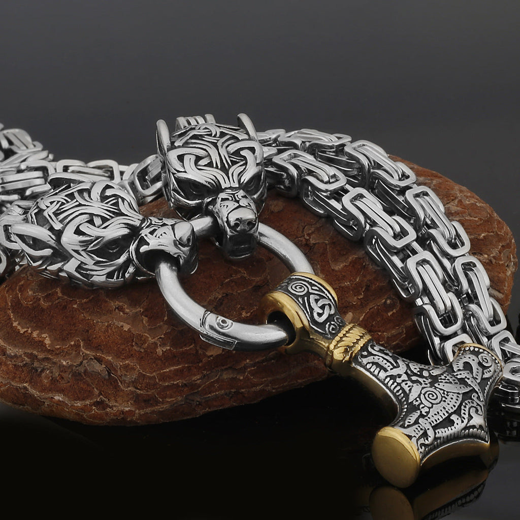 mjolnir necklace - MERGE.DAY.1.FREESTYLE